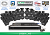 32 Channel IP Security Camera System with Bullet Surveillance Cameras / 32IPSB4-B-N