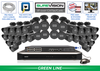 32 Channel IP Security Camera System with Bullet Surveillance Cameras / 32IPSB4-B-N