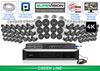 64 Camera 4K Bullet Security Camera System