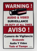 Large CCTV Warning Sign