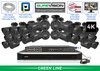 Security Camera System - 24 4K Ultra HD Cameras - 32 Channel NVR / 24IPBA8-B-N