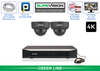 2 Camera Security System with 4 Channel CCTV DVR