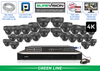 Complete Security Camera System with 32 Channel NVR and 24 4K IP Cameras / 24IPVP8-B-N