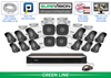 Security Camera System with NVR - 16 2MP IP Cameras  / 16IPBE2-N