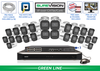 24 Camera 4MP IP Camera System with Motorized Zoom and 32 Channel NVR / 24IPBV4-N