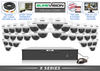 32 Camera HD Dome Security Camera System w/ Audio + CCTV DVR  / 32HDXMD2-N