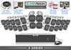 24 Camera 4K CCTV System | Motorized Bullet with Audio and DVR