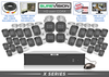 32 Camera 4K CCTV System | Motorized Bullet with Audio and DVR