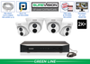 4 Camera 5MP (2K+) Turret Security Camera System with NVR