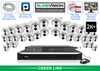 32 Channel 5MP (2K) IP Dome Camera System with Audio / 32IPT5IR-N