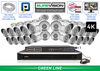Professional 4K 24 Camera Security System / 24IPBIR8-N
