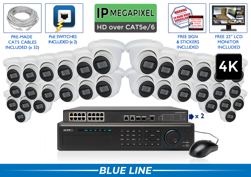 Cat5 Whole Home Audio Systems Business Security Camera