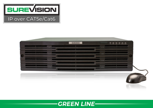 128 Channel Network Video Recorder | 8 Hard Drive Bays | AI 