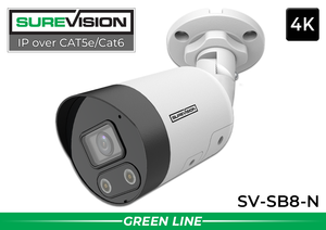 IP Security Camera with Spotlight and Siren