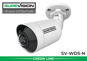 Security Camera with 180 Degrees Wide Angle 
