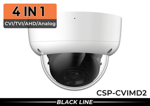 CCTV Camera Vandal Dome with High Resolution and Night Vision