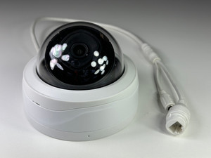 (CSP-IPMD4-A) Blue Line - 4MP Infrared Vandal Dome IP Camera / BS827