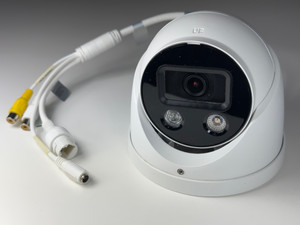 (CSP-TAD8-A) Blue Line - 4K Active Deterrence Turret Dome IP Camera / BS869