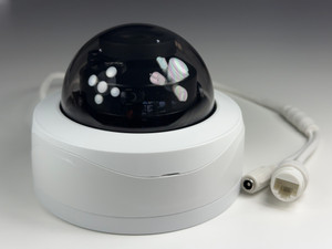 (CSP-IPAD4) Blue Line - 4MP Infrared Vandal Dome with Adjustable Lens IP Camera / BS892