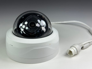 (CSP-IPMD8-A) Blue Line - 4K Infrared Vandal Dome IP Camera / BS983