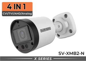 1080p CCTV bullet security camera with color night vision outdoor