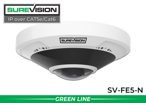 5MP Fisheye Dome POE Camera | 360 Degree Panoramic Security Camera | SV-FE5-N 