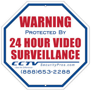 4 x CCTV Signs 24HR Surveillance S/A Stickers/Signs 100x150mm Free 1st class P&P 