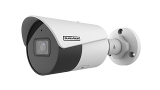 White professional bullet security camera