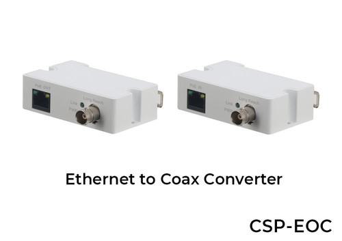 Ethernet to Coax Converter | Coax Camera Adapter