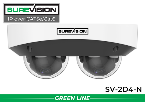 Security Camera with 2 Lenses