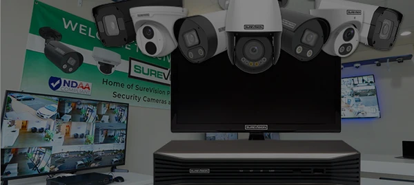 Security Camera Systems with NVR and IP Cameras