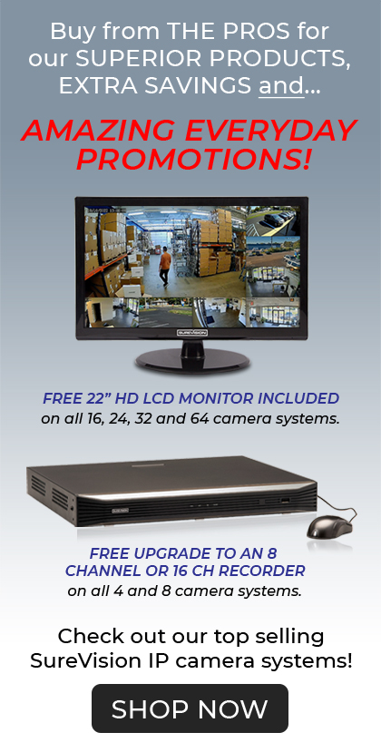 Buy DVR Surveillance Systems - CCTV Security Camera System