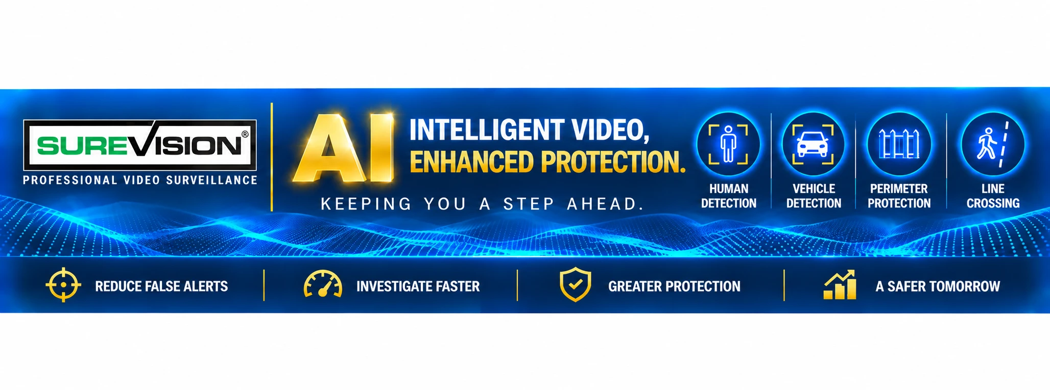 SureVision AI security cameras and AI security camera systems for home and business