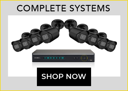 High definition security camera systems