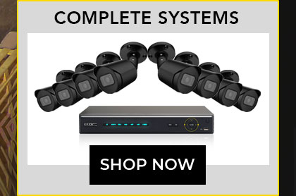 High definition security camera systems