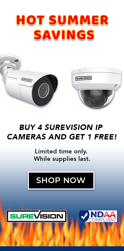 SECURITY CAMERA SAVINGS