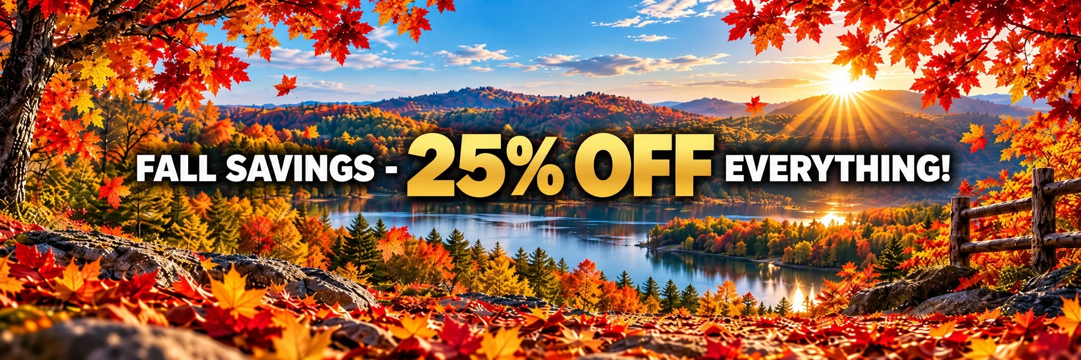 Fall Savings - 25% Off Everything at CCTV Security Pros