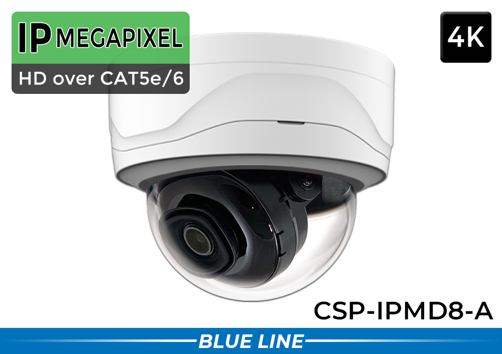 64 Camera 4K (AI) IP Dome Starlight System / 64NVRMD8-A