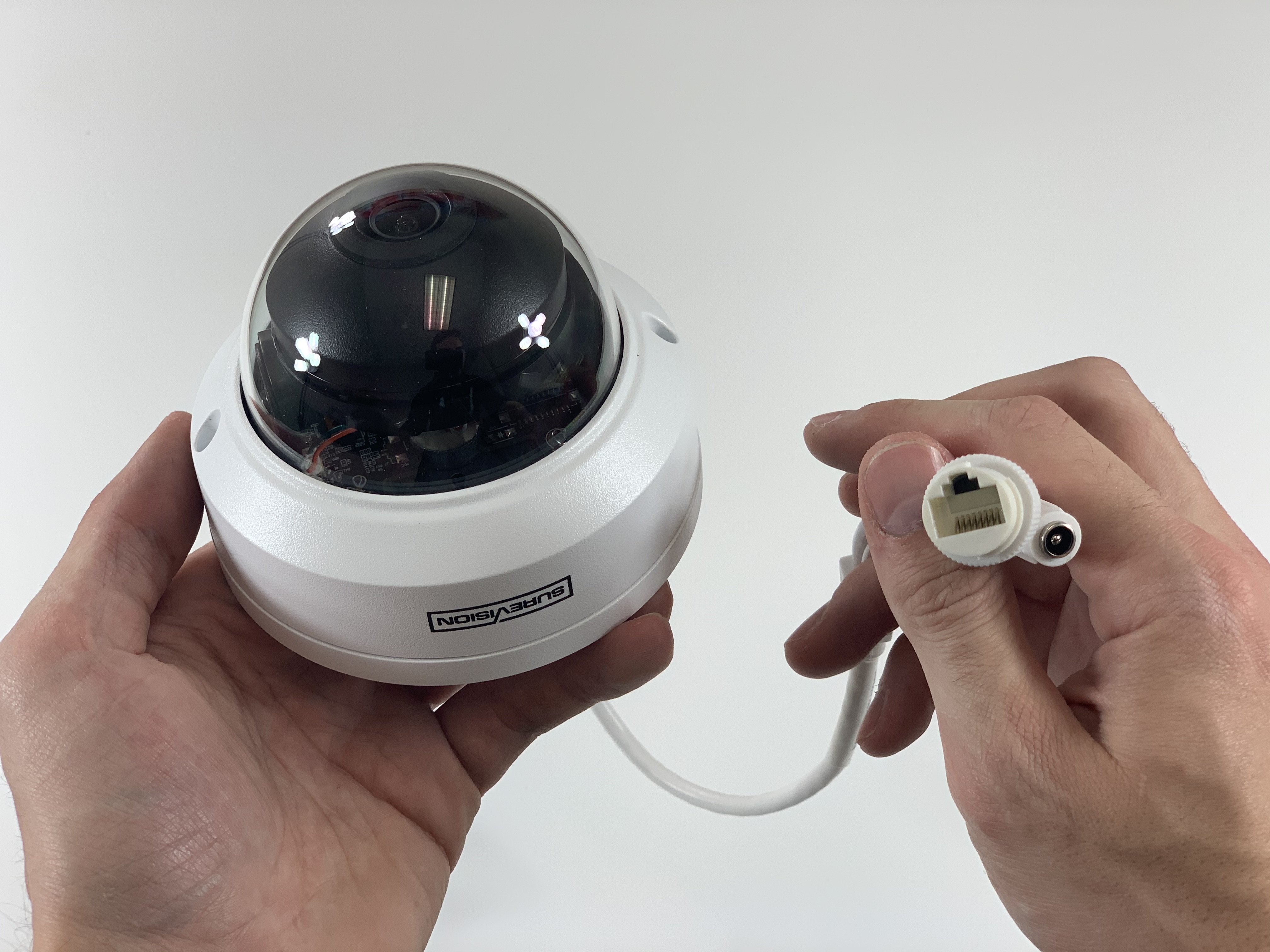 Dome Camera with CAT5 Connections