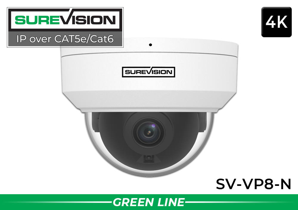 Professional IP POE Dome Security Cameras