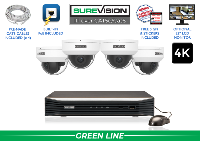 4K Surveillance System | 8 Channel Network Video Recorder 4K Surveillance System | 8 Channel Network Video Recorder