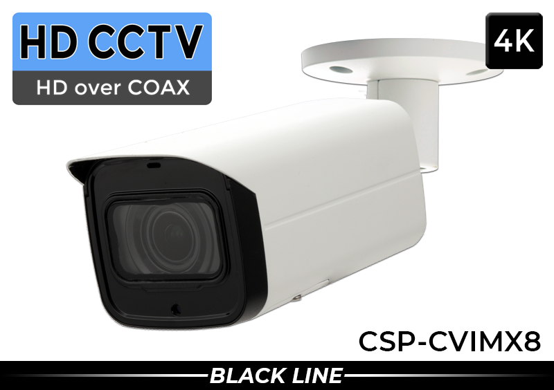 4K Complete 2 Camera Security System with 260 Foot Night Vision / 2PROCVIMX8-S