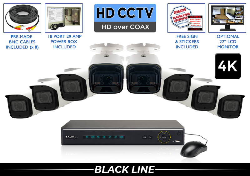 8 Camera Security System | CCTV HD Systems 8 Camera Security System | CCTV HD Systems