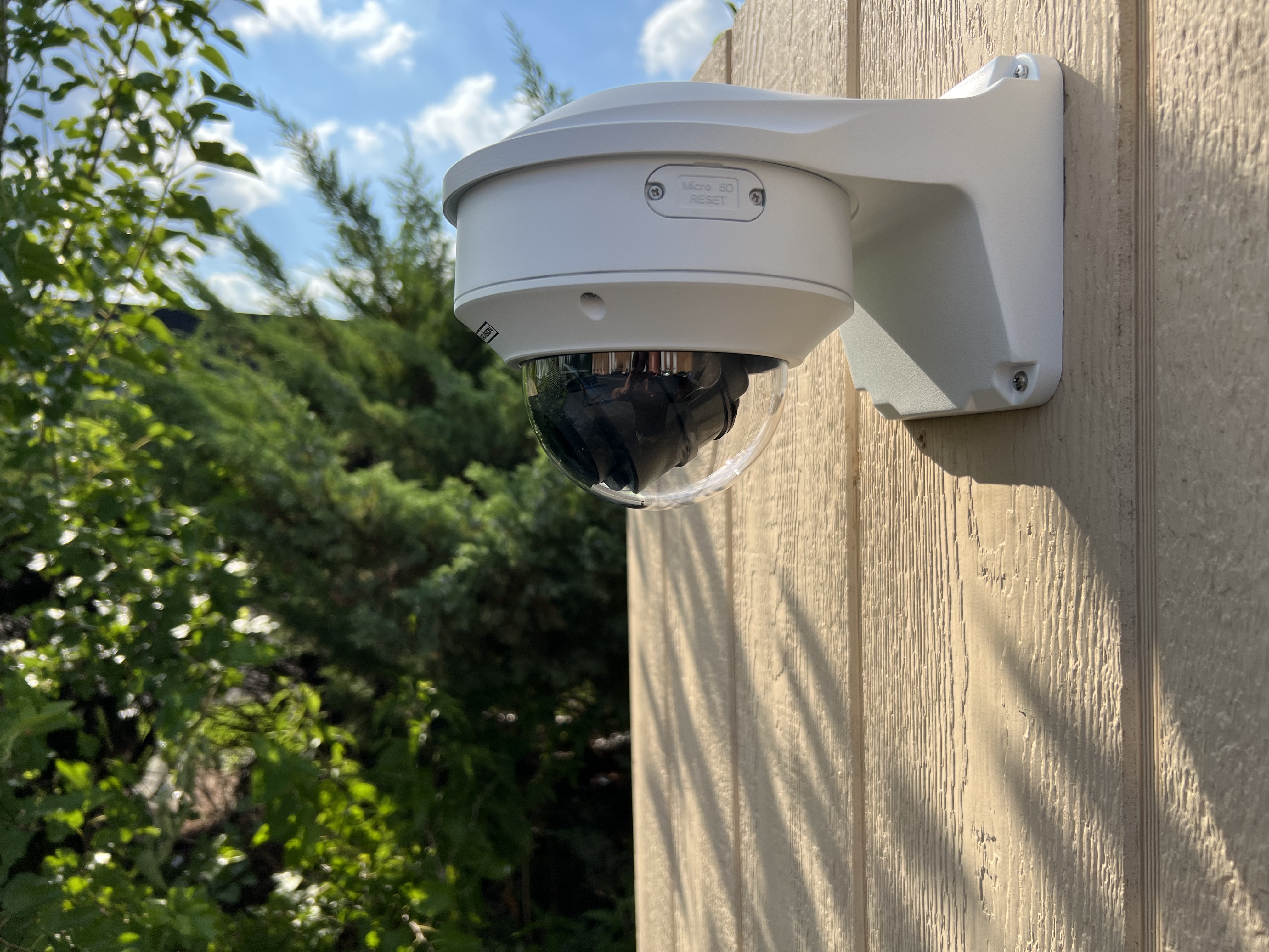 Dome Security Camera with Bracket and Cables