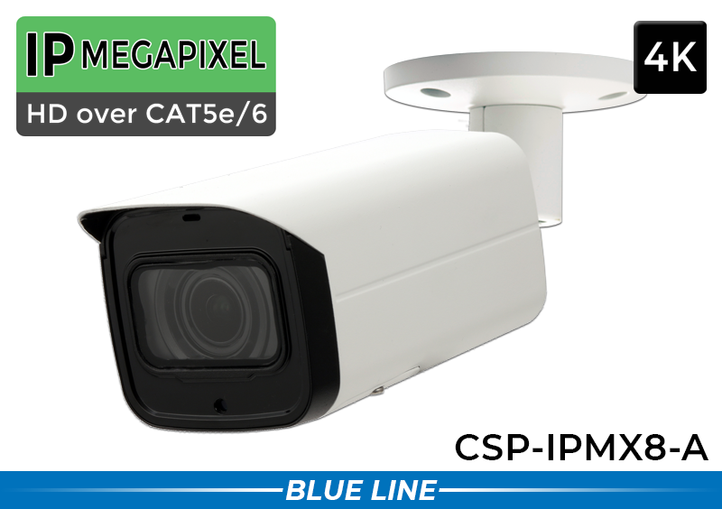 PRO Complete 4 Camera 4K (AI) IP System with 200 Foot Night Vision / 4POEMX8-A3