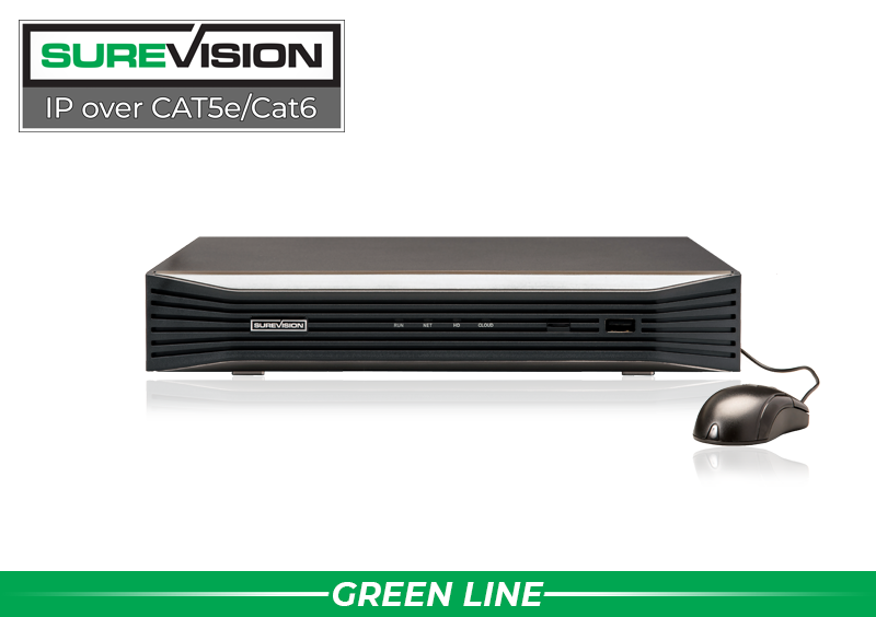 4 Channel NVR for IP Camera System