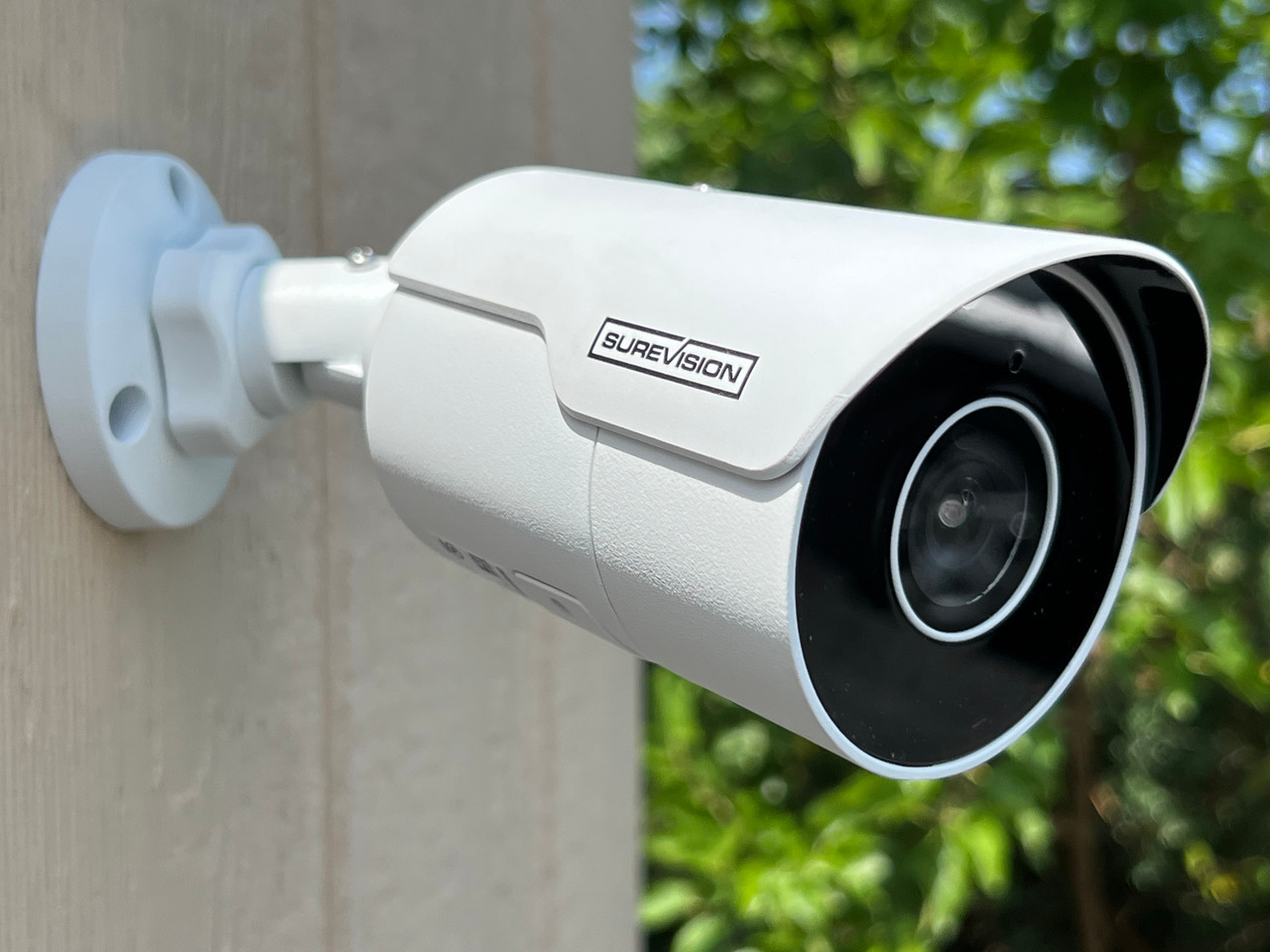 Bullet Security Camera Mounted 