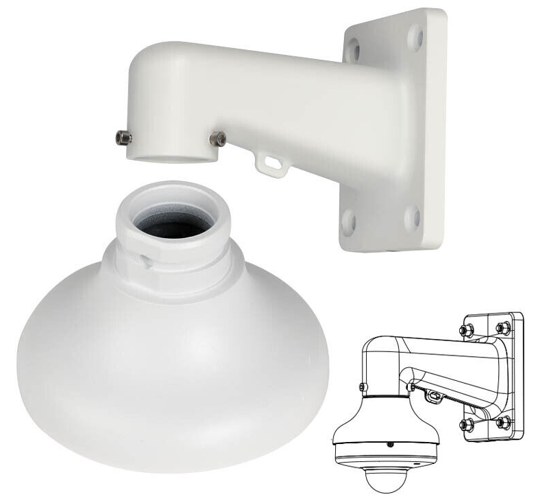 Security Camera Wall Mount Bracket for CSP-IPPTZ4X-A 