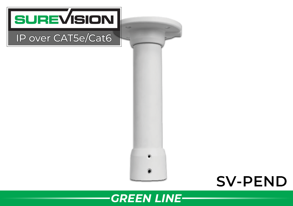 SUREVISION Pendant Mount Adapter - For PTZ Cameras