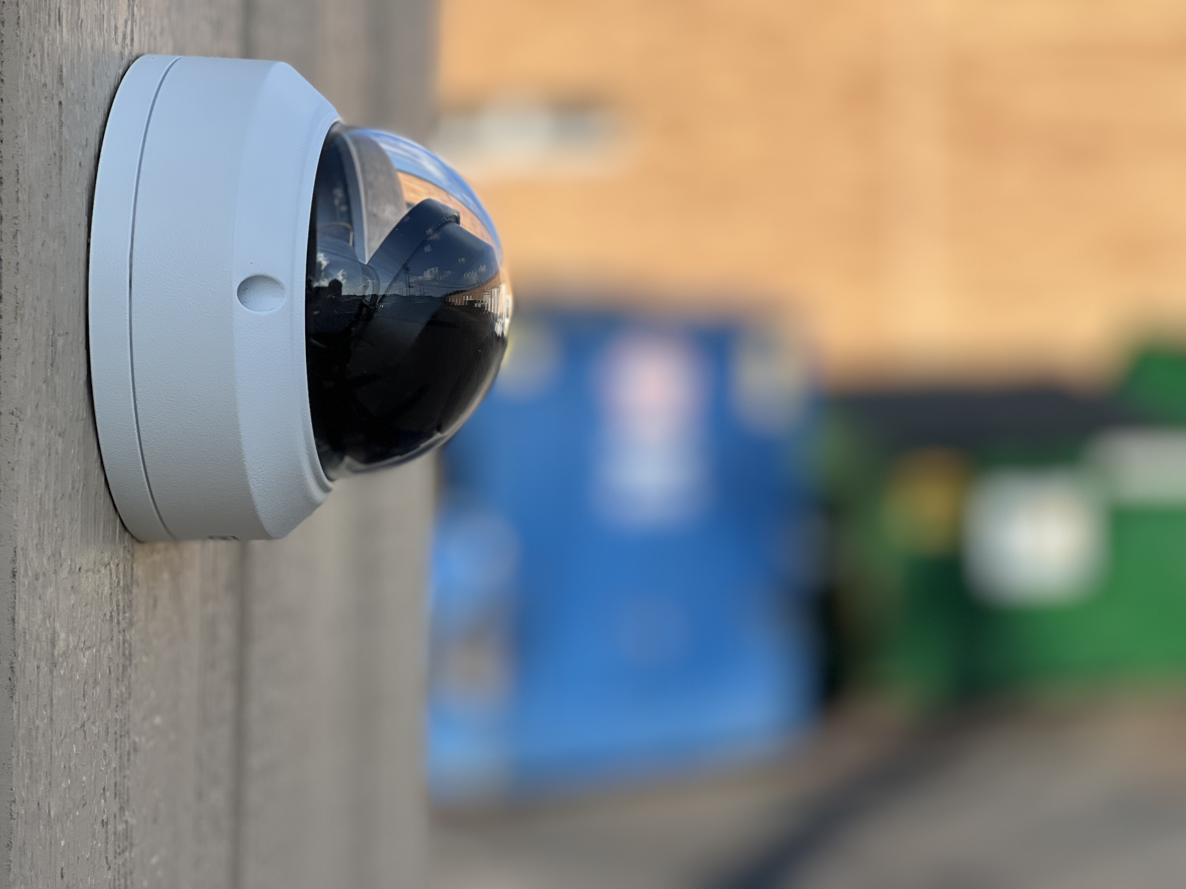 Outdoor Vandal Dome Camera - Wall Mounted 